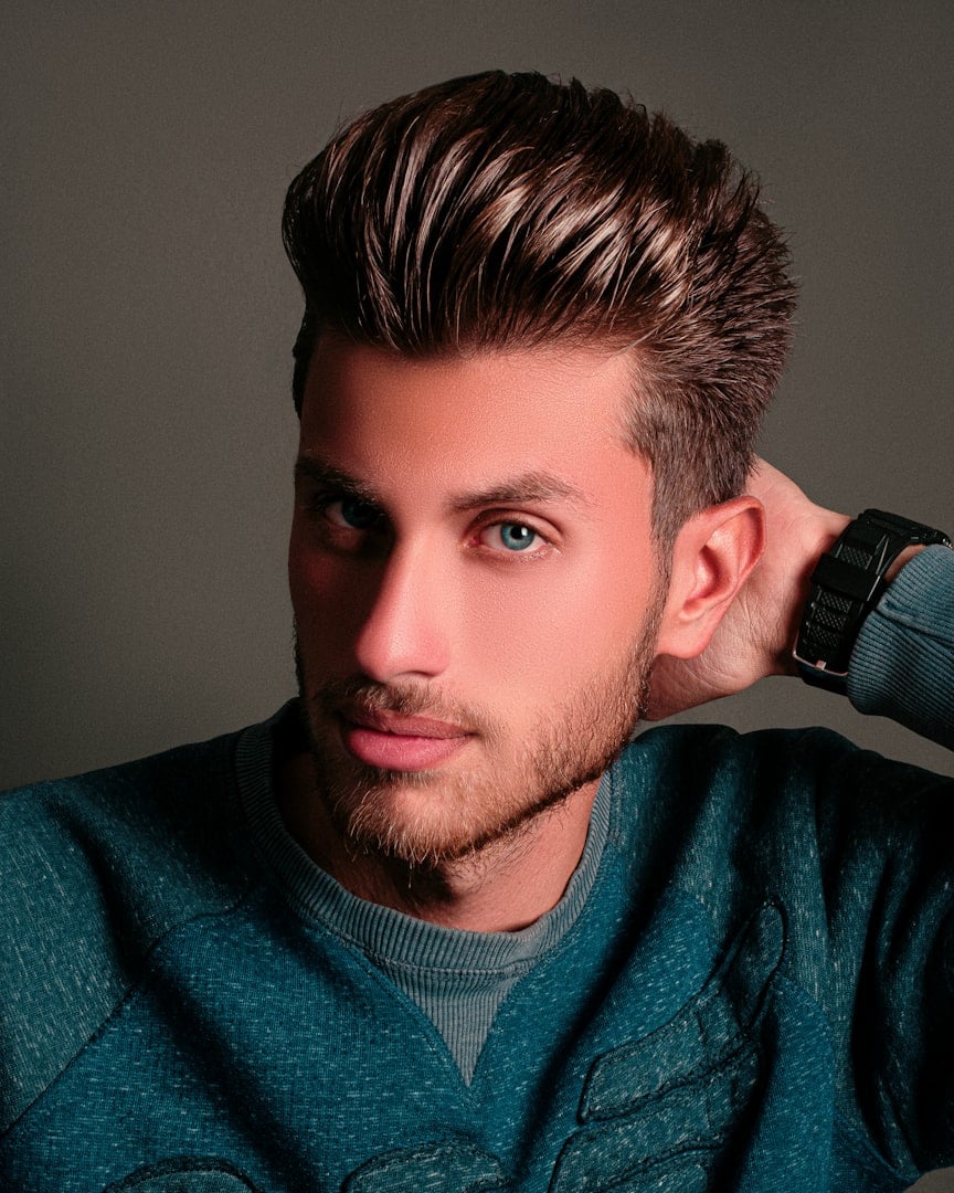 mens layer haircut
