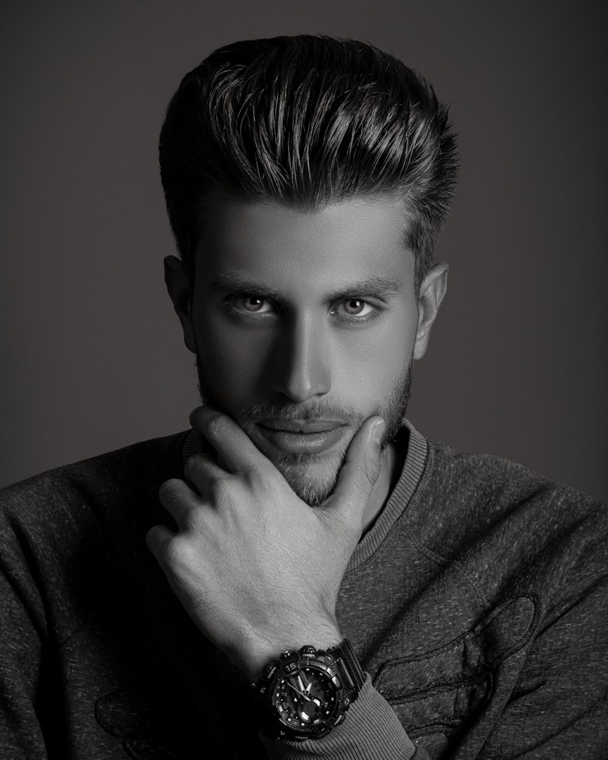 stylish men's haircut in Sunnyvale california